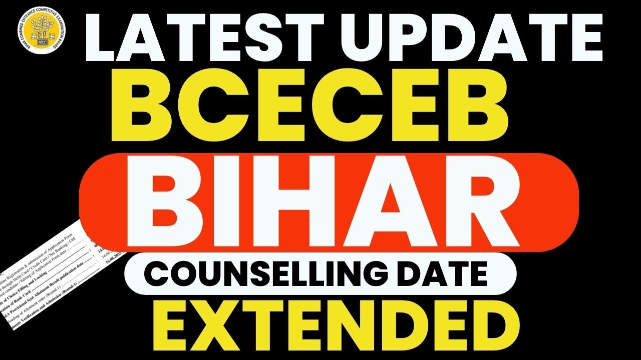 Latest Update News | BCECEB Registration Date Extended | Registration Date Extended | Counselling