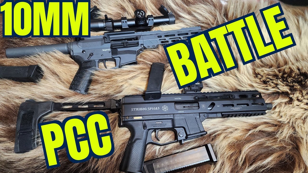 10mm CMMG Banshee vs. Grand Power Stribog