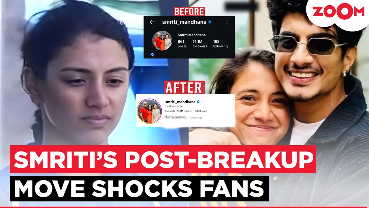 Smriti Mandhana's SHOCKING social media act after calling off wedding with Palash Muchhal
