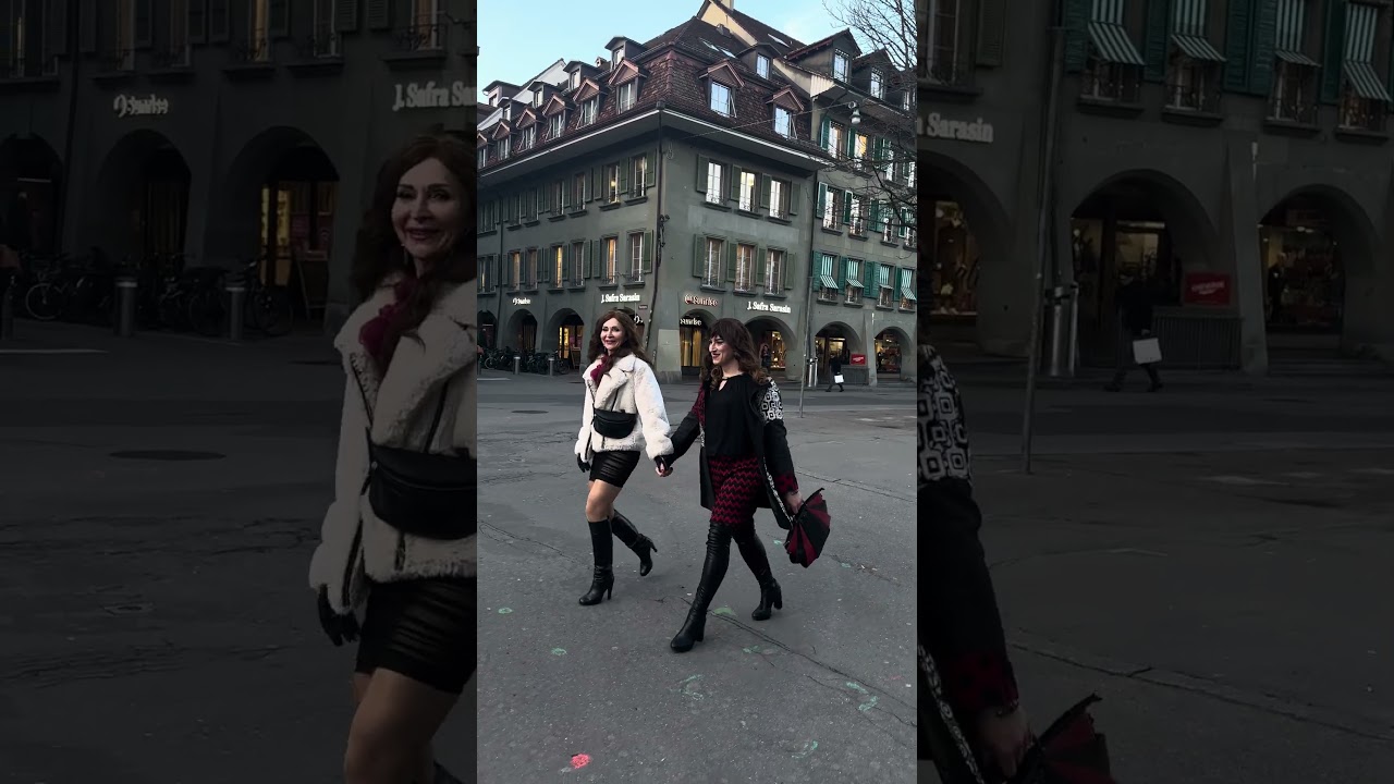 crossdressing - out and about - public fun