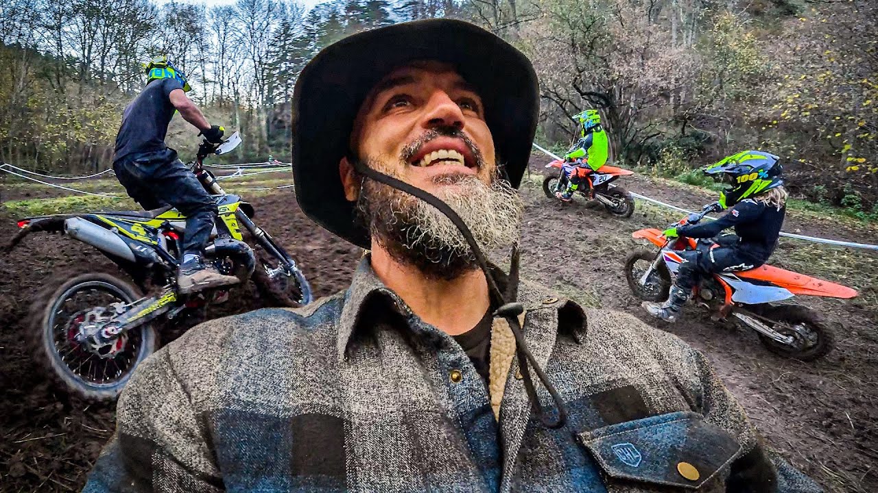 LA SORTIE MOTO LA PLUS SALE de l’année 🤣💦 (Boue extrême)