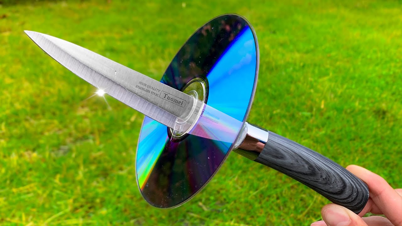 How to Sharpen a Knife in 10 Seconds to the Sharpness of a Razor !