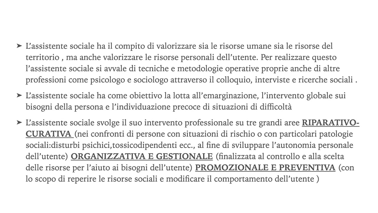 la figura professionale:assistente sociale