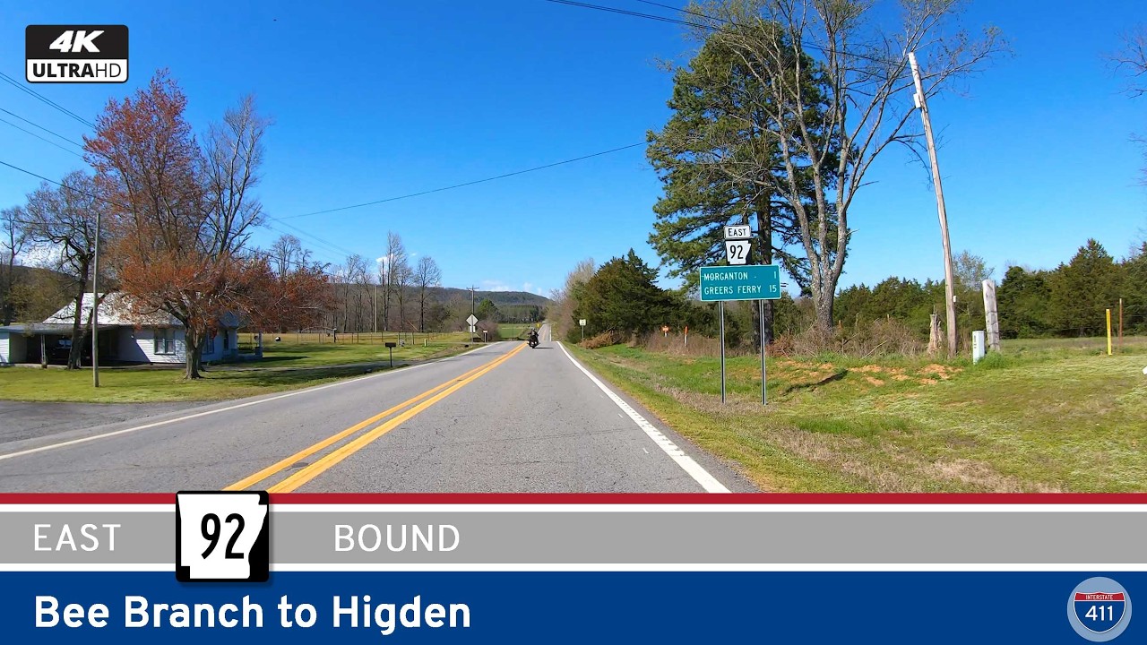 [Repost] Arkansas Highway 92: Bee Branch to Higden | Drive America's Highways 🚙