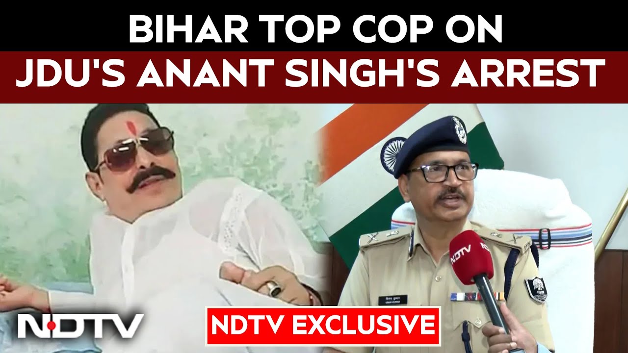 Exclusive: Bihar Top Cop On JDU's Anant Singh's Arrest, Jan Suraaj Supporter's Murder
