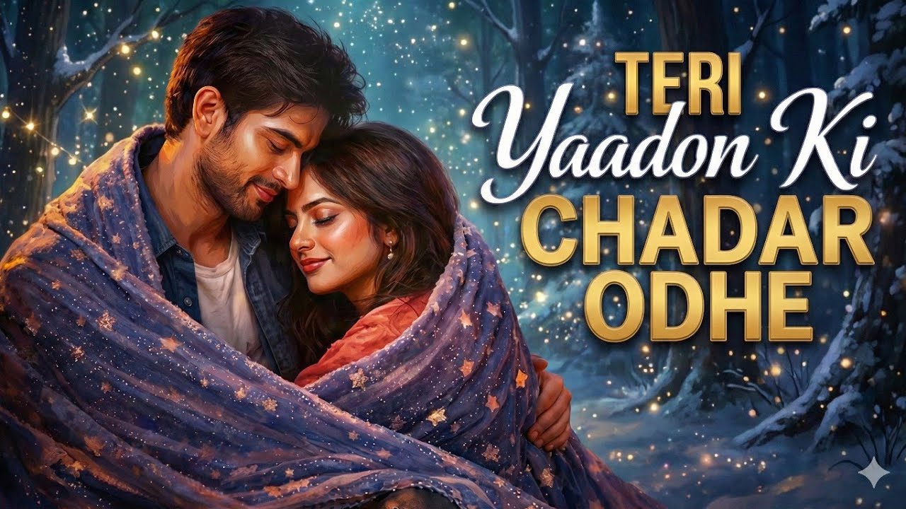 teri yaadon ki chadar odhe। तेरी यादों की चादर ओढ़े | दिल ने तेरा नाम लिया|