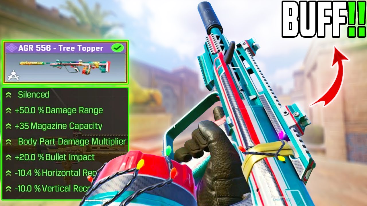 Buff AGR 556 Gunsmith is Broken!! This AGR 556 Taking Over Cod Mobile COD Mobile