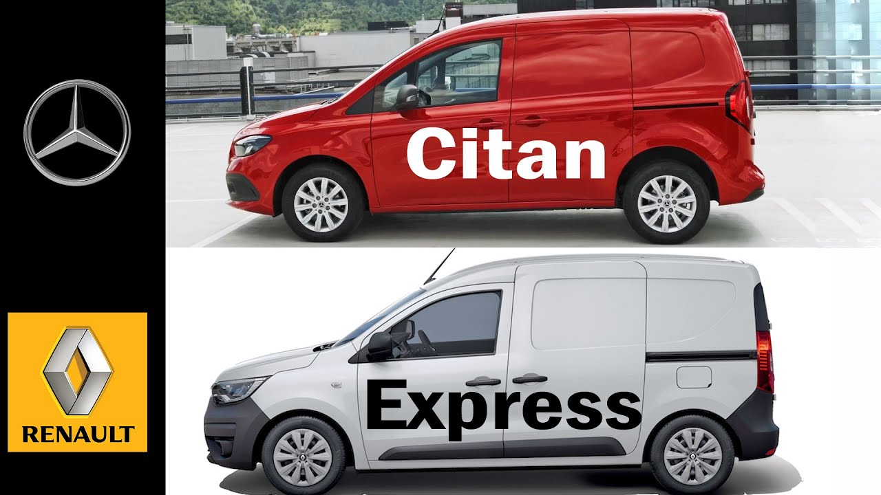 Mercedes Citan Van vs Renault Express Van,  Express vs Citan
