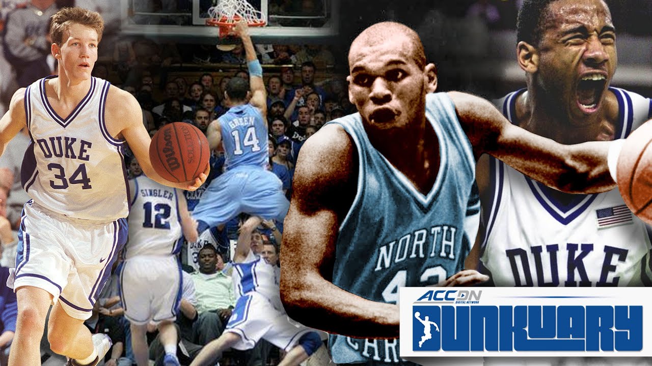 Duke vs. North Carolina: Best Dunks All-Time | #Dunkuary
