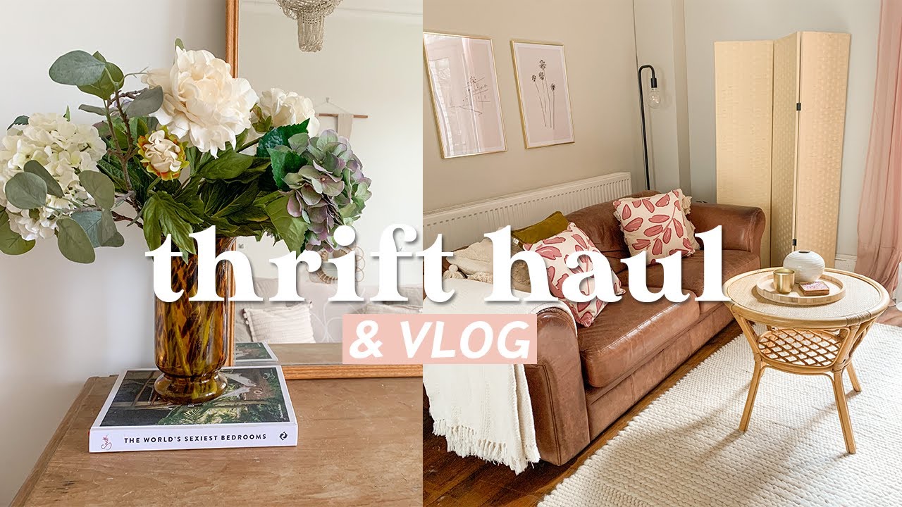 Homeware Thrift Haul ✨ Thrift with me & a day at the beach
