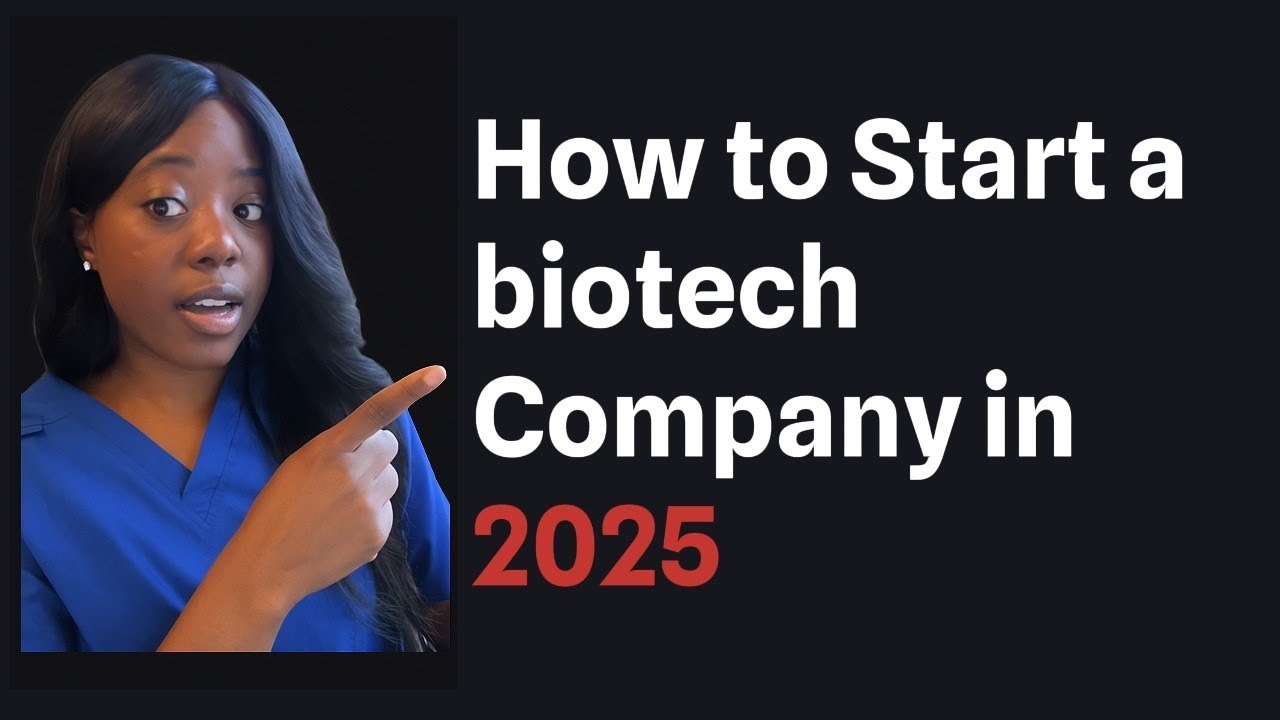 How to Start a Biotech/Pharma Startup in 2025 | Step-by-Step Founders Guide