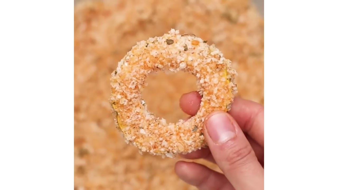Baked Delicata Squash Rings