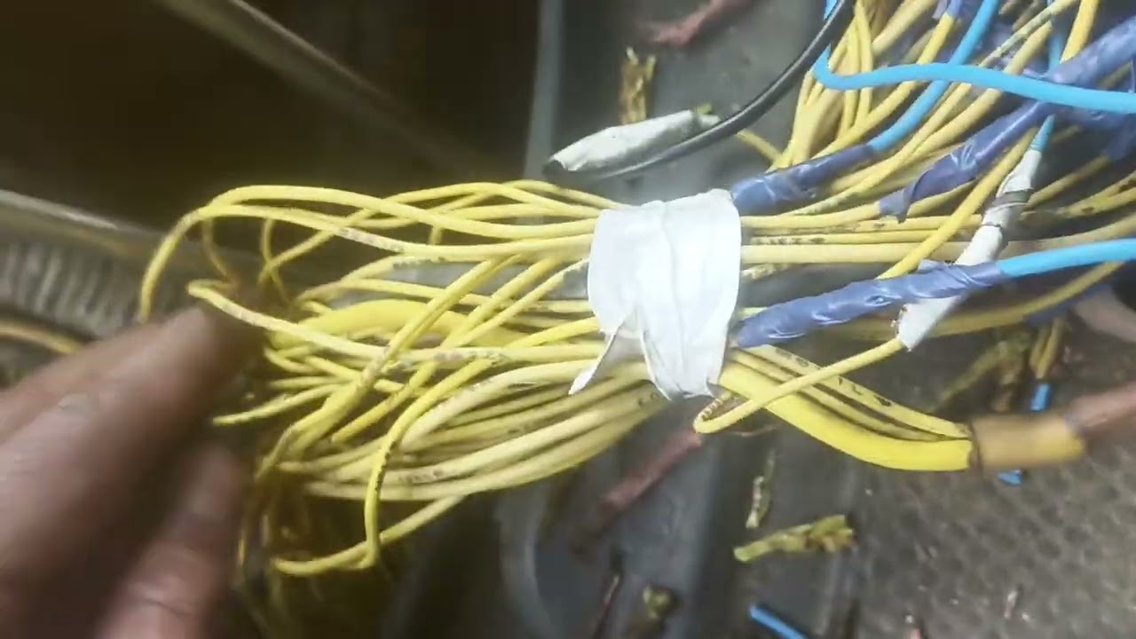 #JCB  #3DX wiring repair 2022 modle#automobile #jcb #carscanning