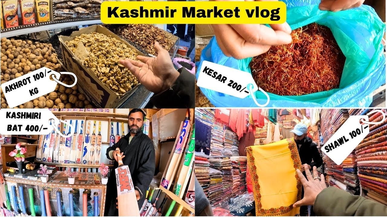 Kashmir Kesar Market | Kashmiri Saffron | Kashmir Srinagar Market | Jammu & Kashmir | bbr Vloggs