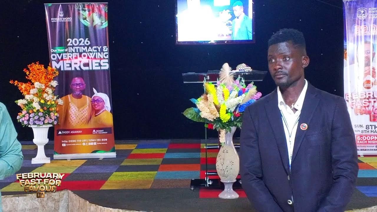 🔴LIVE - FEBRUARY FAST FOR FAVOUR WITH Daddy Asiamah (DAY - 8) 15/02/2026