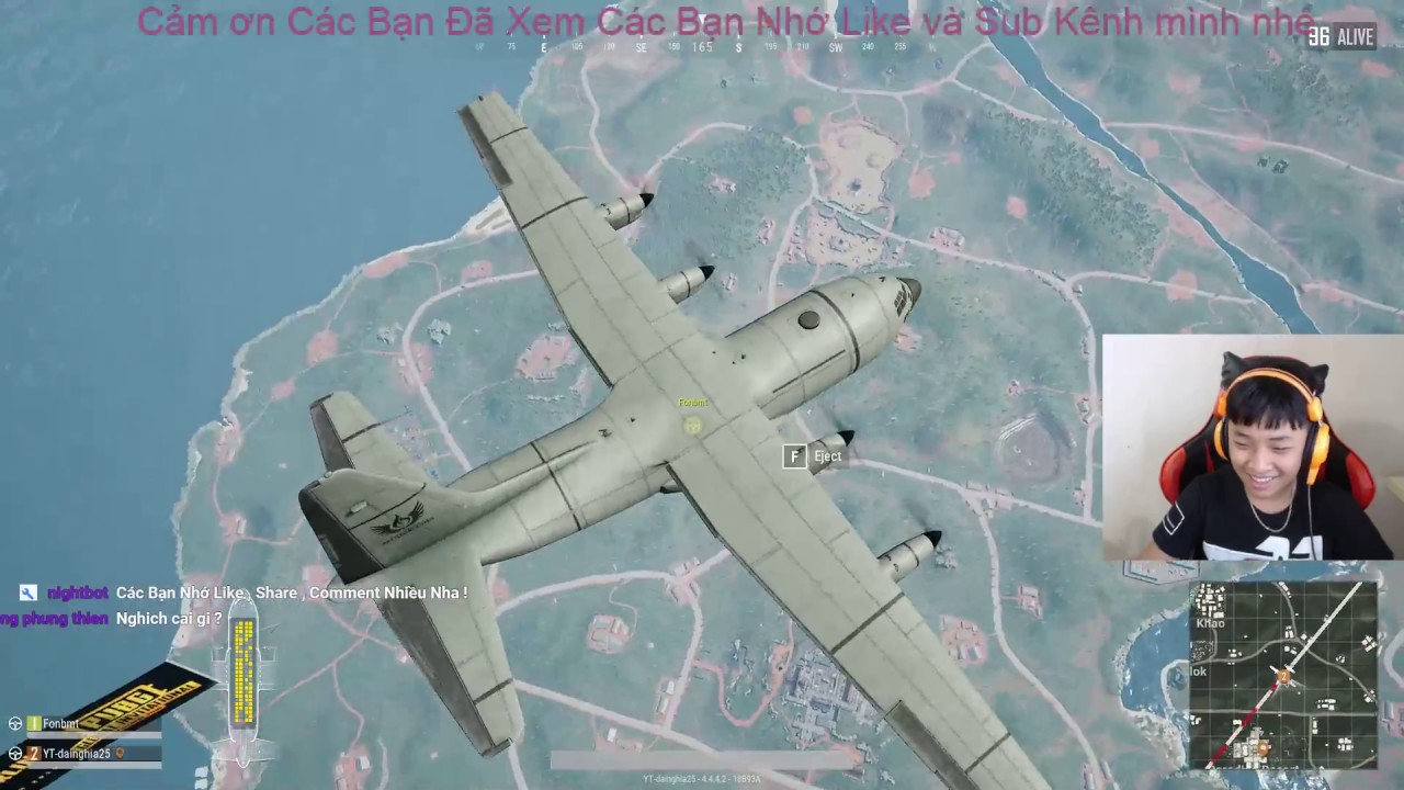 🔴 dainghia25 LiveStream Pubg - Tryhard T&iacute; Rồi Đi Học N&agrave;o
