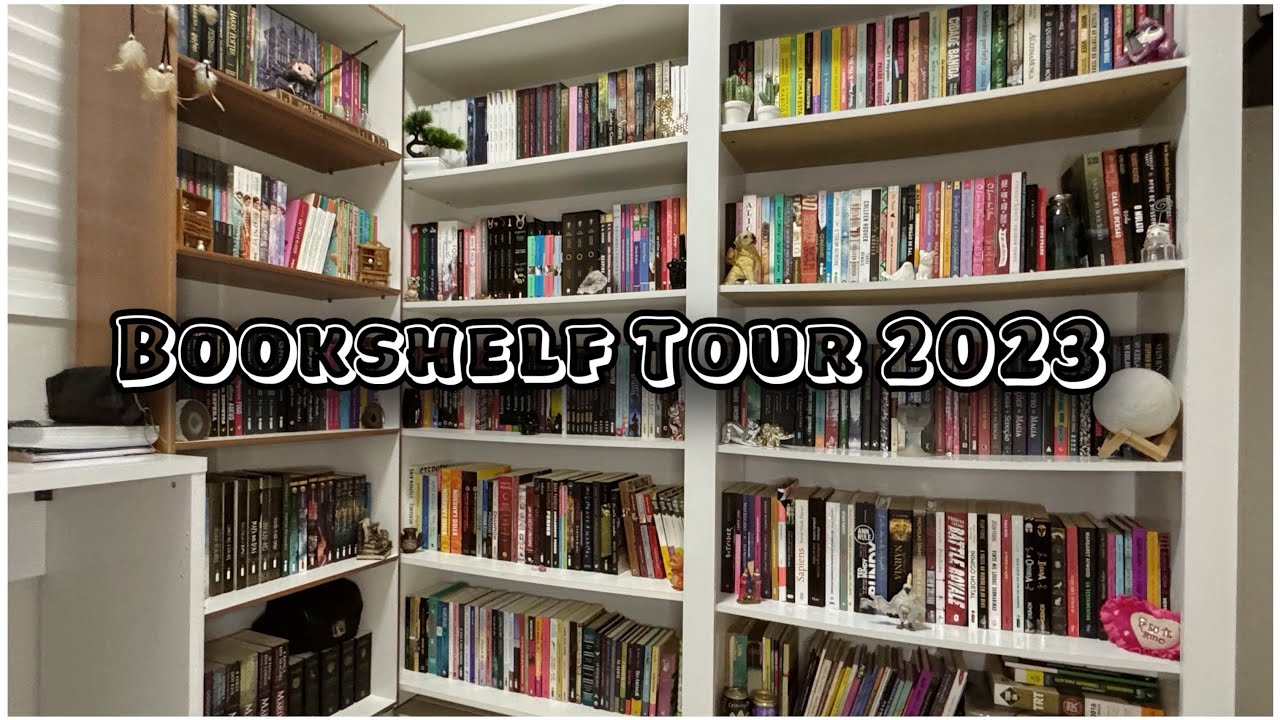 Bookshelf Tour 2023 || Mel Aymara