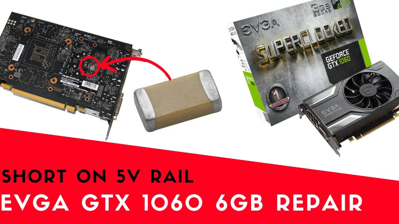 Lets Fix a EVGA GTX 1060 6GB /No Picture /German