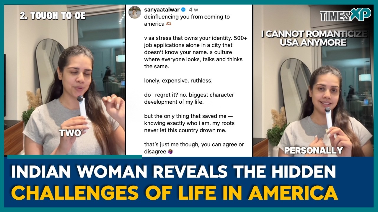Indian Woman Reveals the Hidden Reality of America | Indians In The U.S