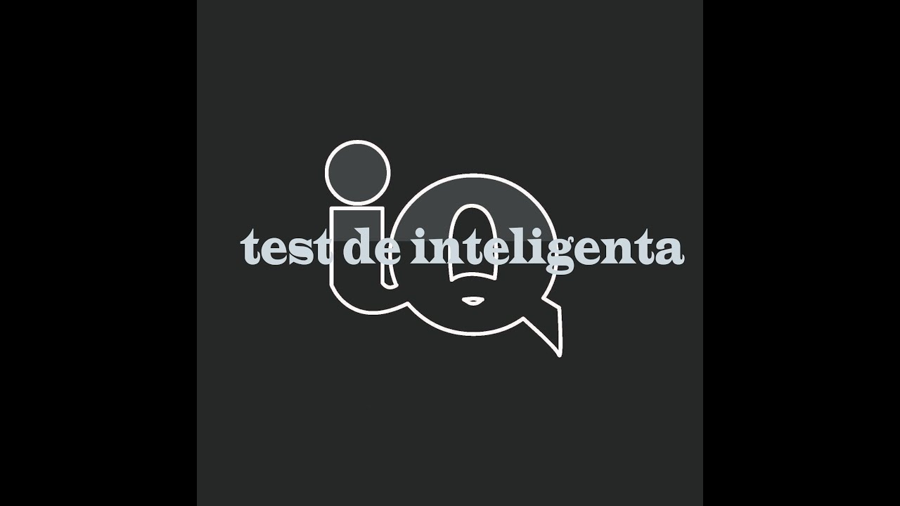 Test de Inteligenta||Simplu IQ Test