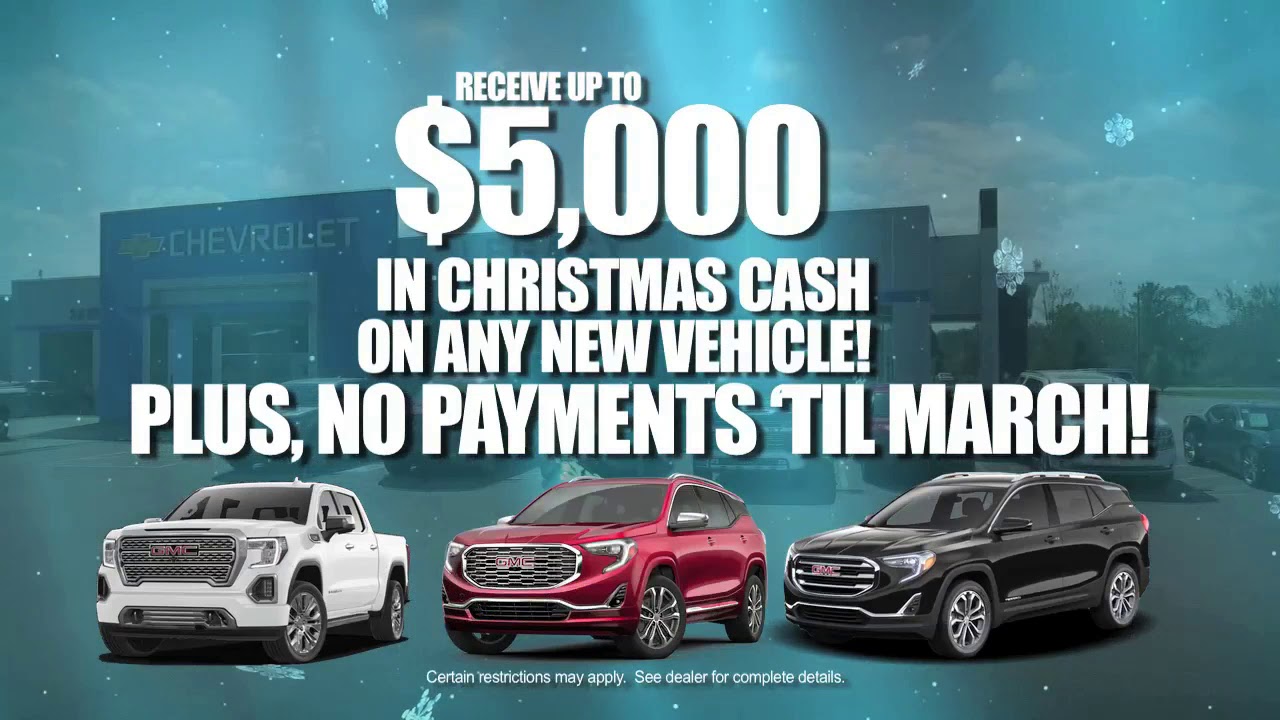 Legacy Chevy Buick GMC has BIG offers this December!