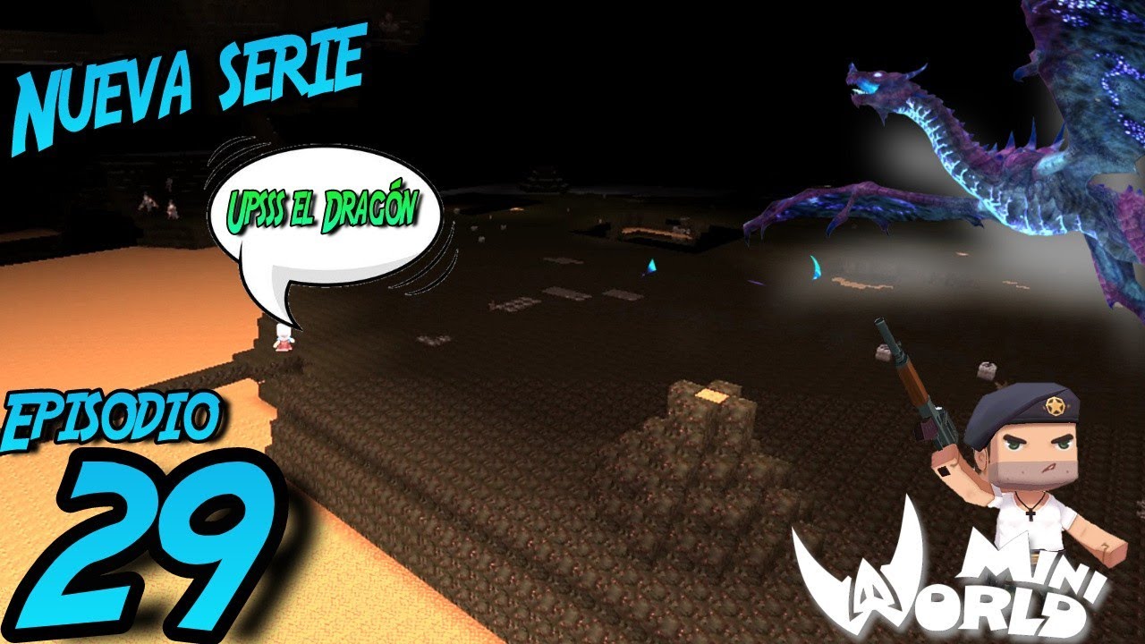 Nueva serie Mini World Block Art Episodio 29 Buscando al dragón.