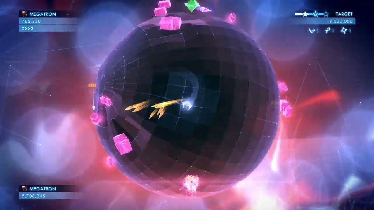 Geometry Wars 3 - Adventure - Level 8 - Titan World (3 Stars)