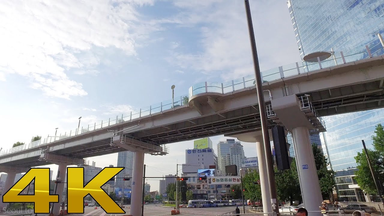 Walking around Nice view Seoullo, Seoul Korean 4K
