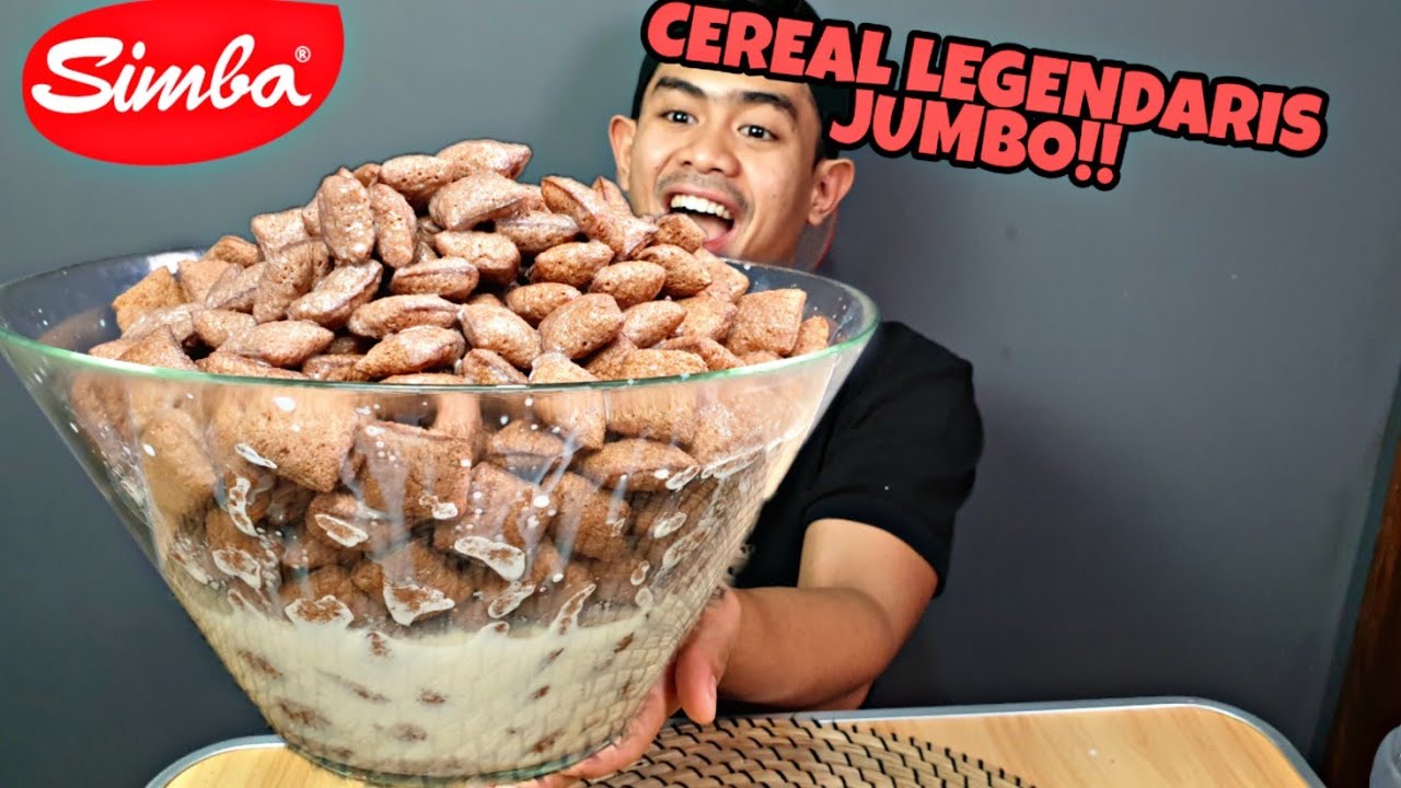 MUKBANG CEREAL SIMBA LEGENDARIS 10 BUNGKUS!!