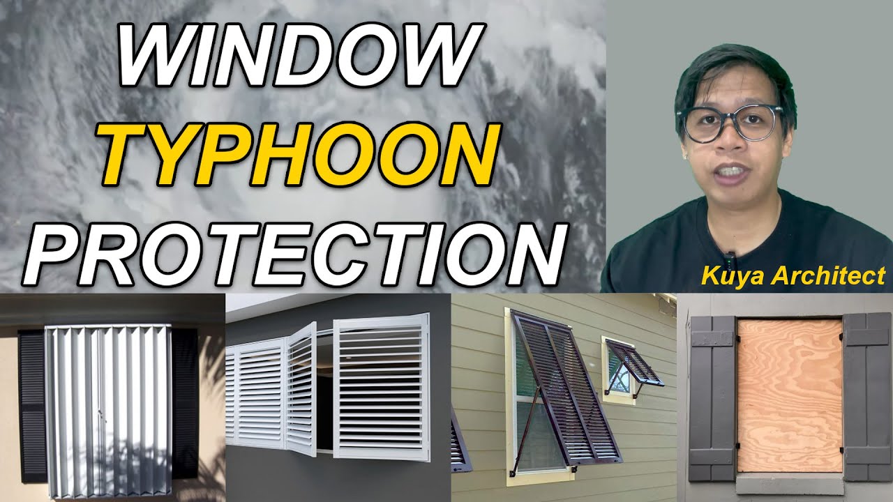 WINDOW TYPHOON PROTECTION / #bagyongtino #bagyonguwan #cebuflood #philippinetyphoon #bagyo #verbena