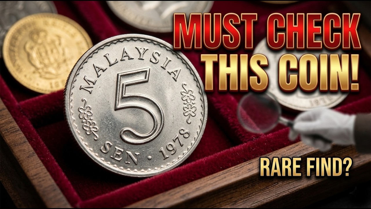 1978 Malaysia 5 Sen Coin Value Revealed | Rare Coin Worth More Than You Think