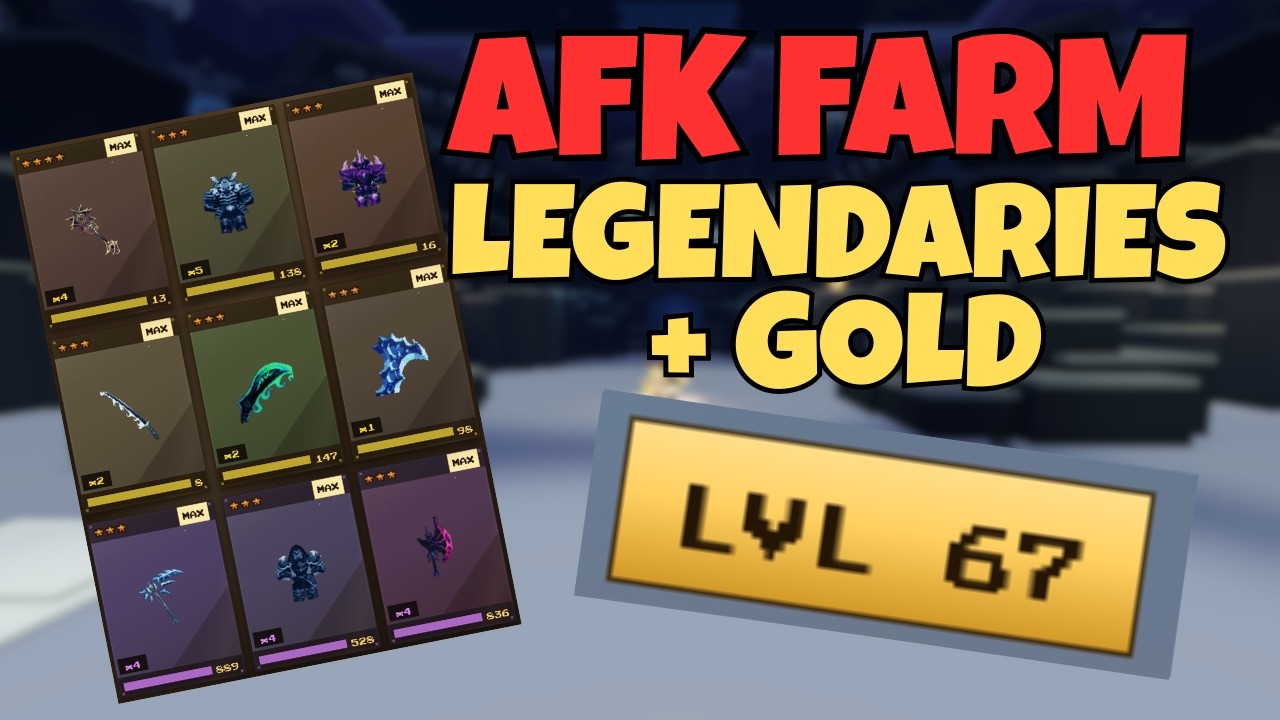 AFK-ФАРМ ГОЛЕМОВ В 3 МИРЕ