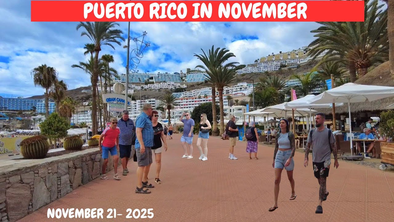 Gran Canaria 🌴PUERTO RICO IN NOVEMBER- 2025