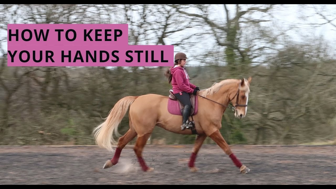 HOW TO KEEP YOUR HANDS STILL WHEN RIDING