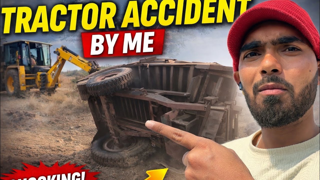 🚜 Tractor Accident in Our Village | What Really Happened?