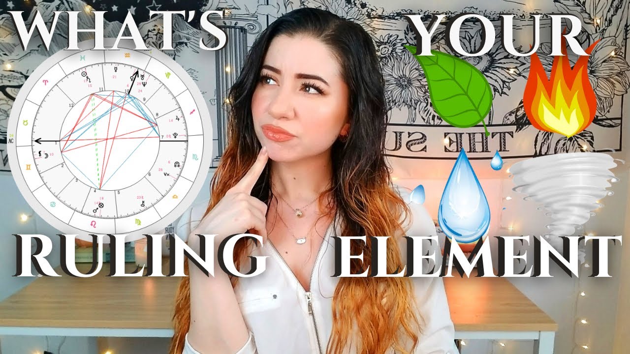 ASTROLOGY ELEMENTS: Finding Your Birth Chart's DOMINANT Element (Earth, Fire, Water, Air)