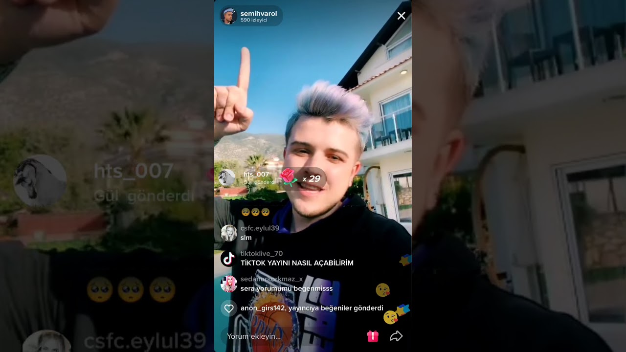 Semih varol TikTok canli yayim (30nisan2021)
