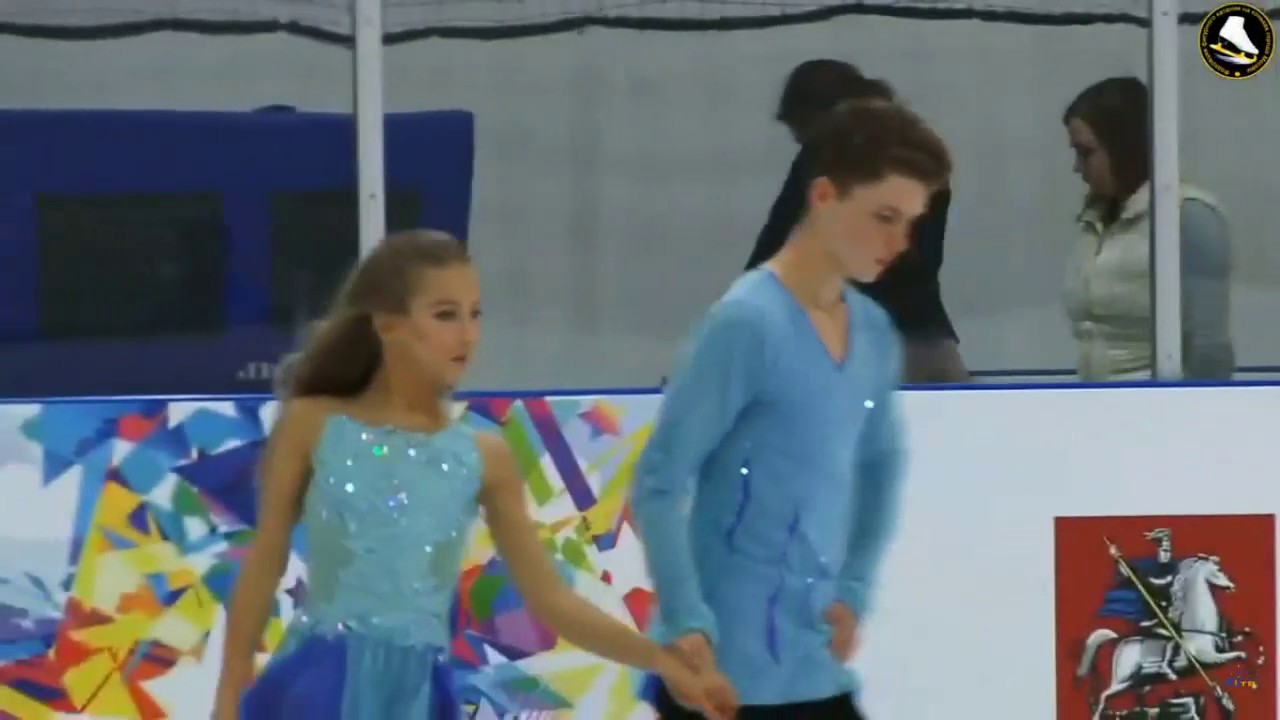 Vasilisa Kaganovskaya/Valeri Angelopol(2005/2003), FD, 2019.09.03 Moscow Junior Championships