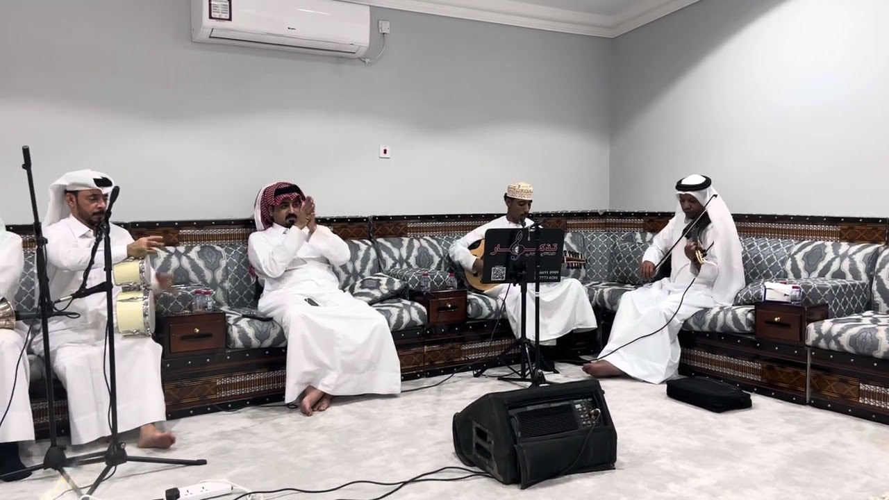 مد لي يازين يدك الفنان مؤيد الهاشمي جلسه طرب دولة قطر تاريخ 2023/11/21