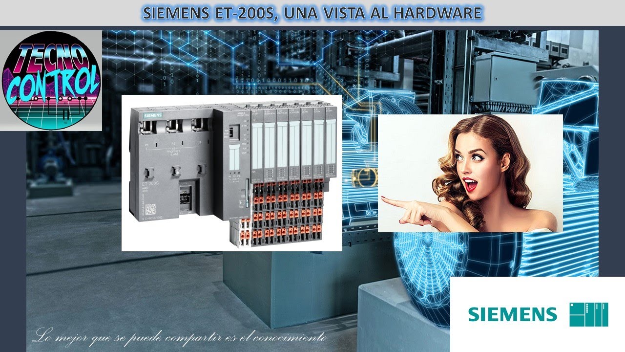 SIEMENS ET-200S, IM151-8-PN/DP, UNA VISTA AL HARDWARE