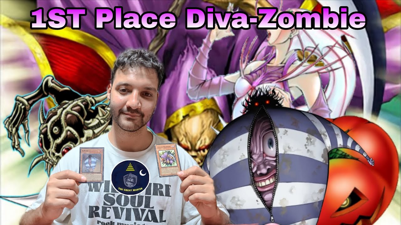 [Edison Format Yu-Gi-Oh] deck profile 1°ST Place local Diva-Zombie By Manfry (Aug 2025)