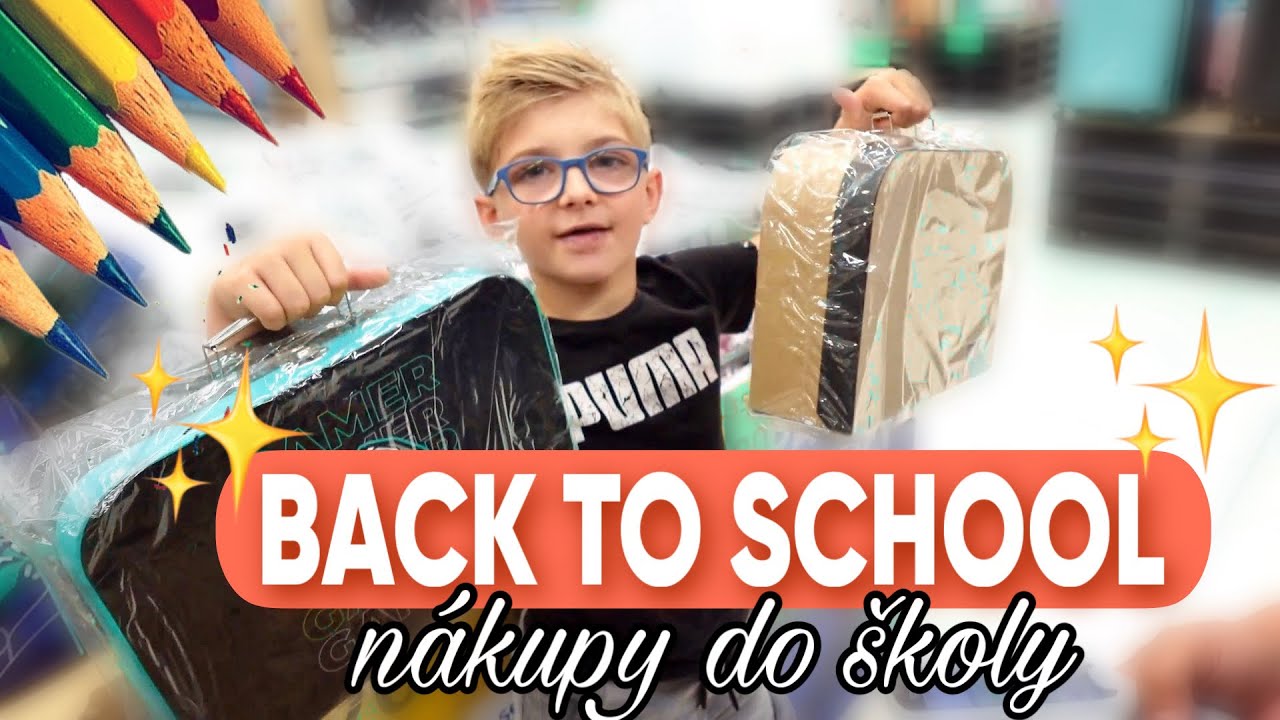 VLOG✨ | ZPÁTKY DO ŠKOLY 🎒| Nákupy do školy📚, Vicky jde na sportovní prohlídku⚽️