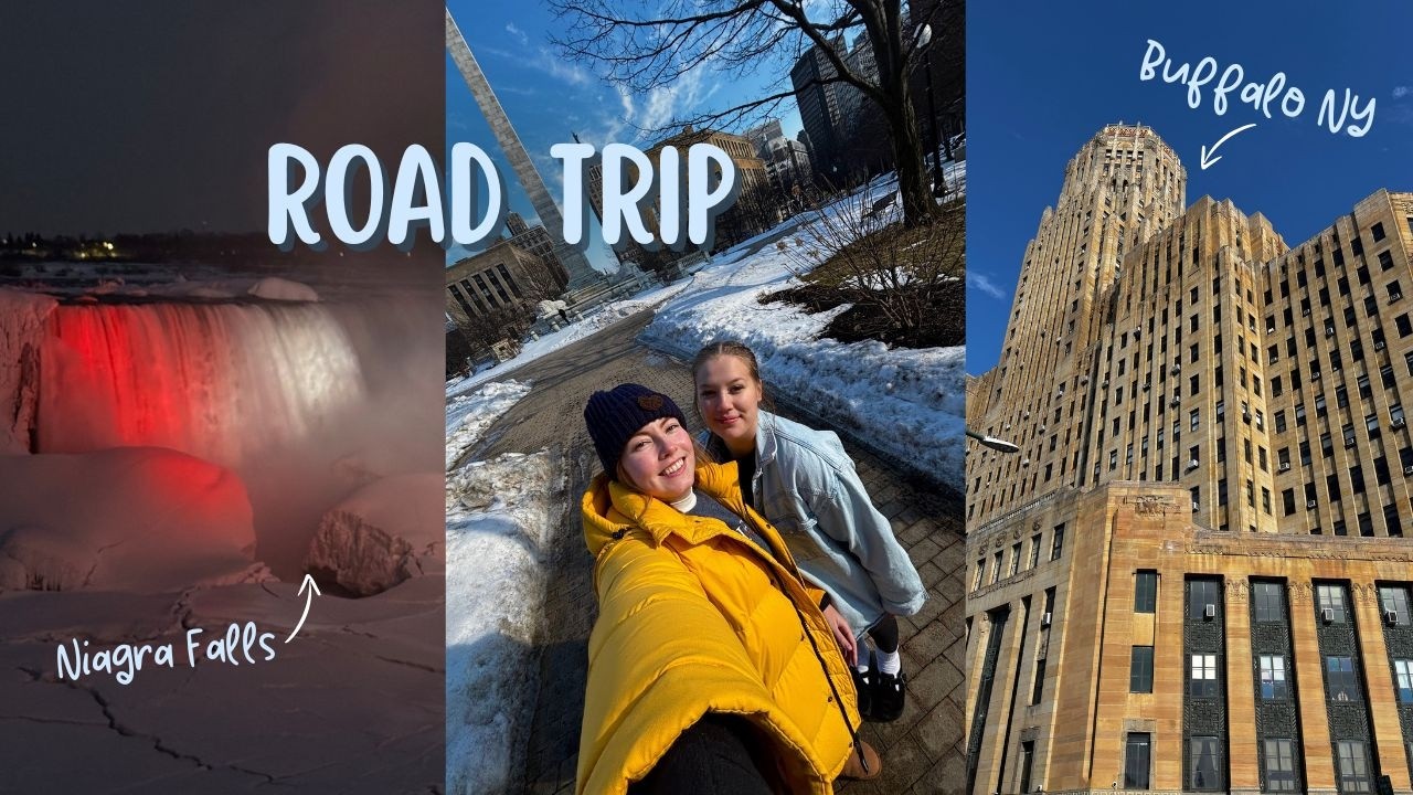 ROAD TRIP VLOG | Buffalo NY + Niagara Falls