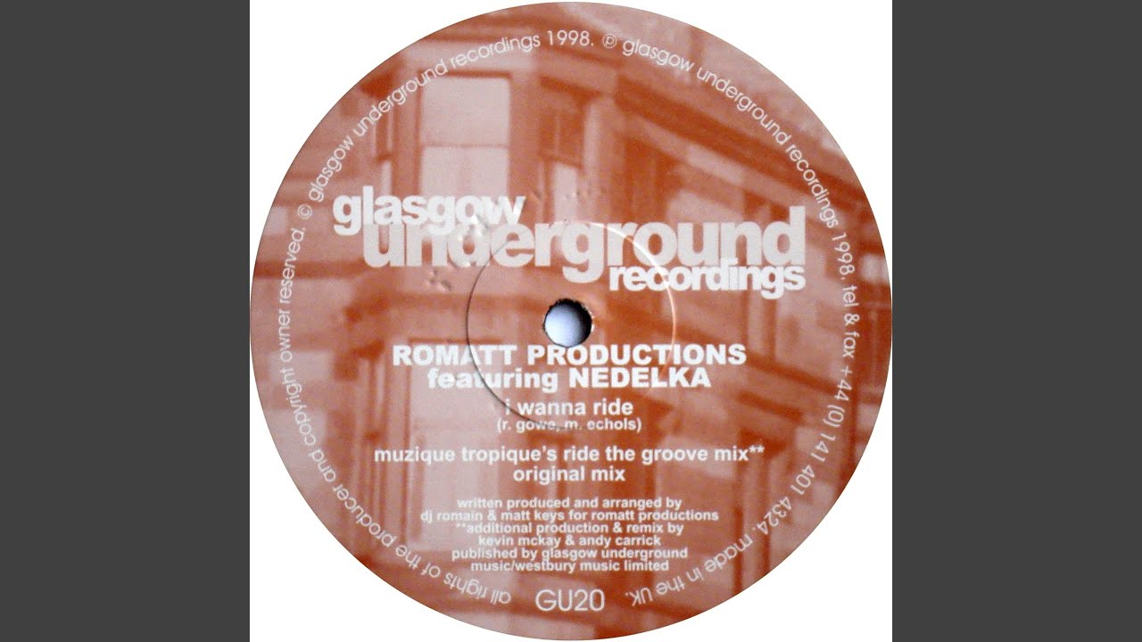 I Wanna Ride (Daniel Ibbotson's Full Length Mix)
