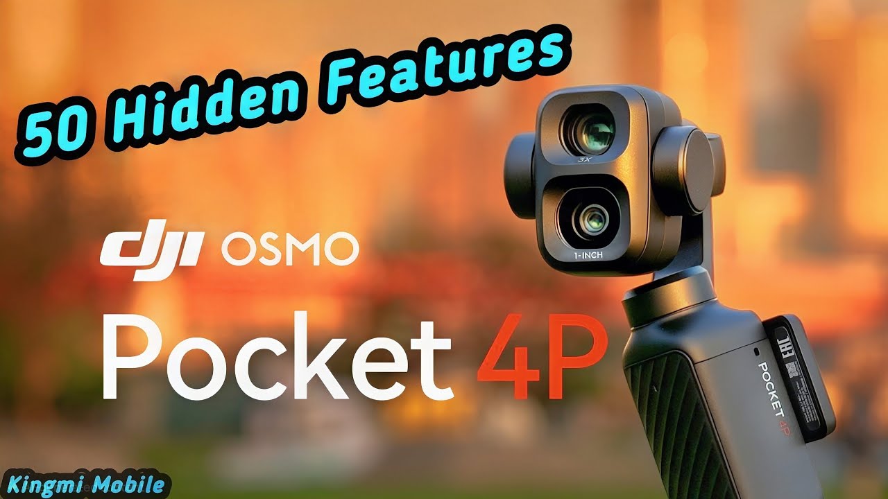 DJI Osmo Pocket 4P | 50 скрытых функций, настроек и советов!