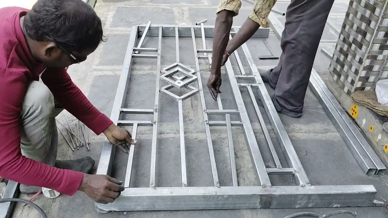 Making iron bed welding machine work