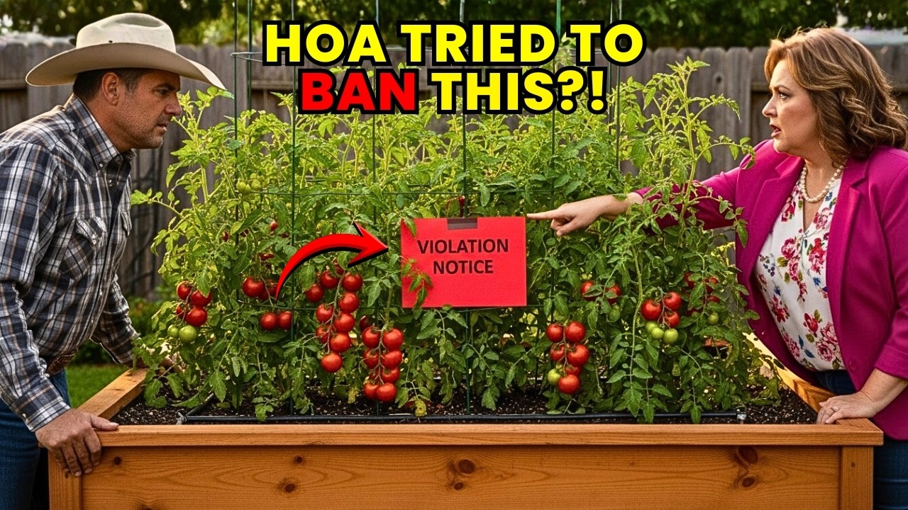 HOA Gave Me 72 Hours to Remove My Vegetable Garden… So I Fought Back Legally
