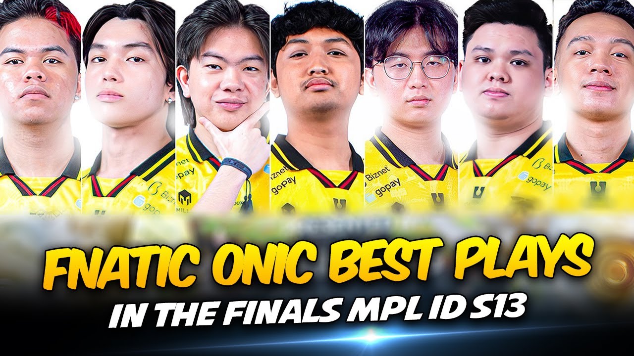 FNATIC ONIC BEST PLAYS of MPL ID S13 FINALS . . . 🤯