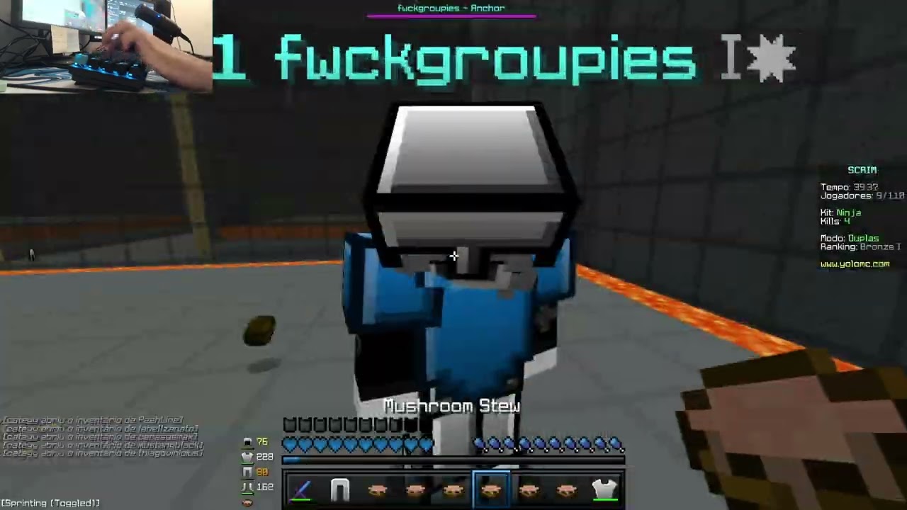 sou o player mais completo do hg (scrim wink)