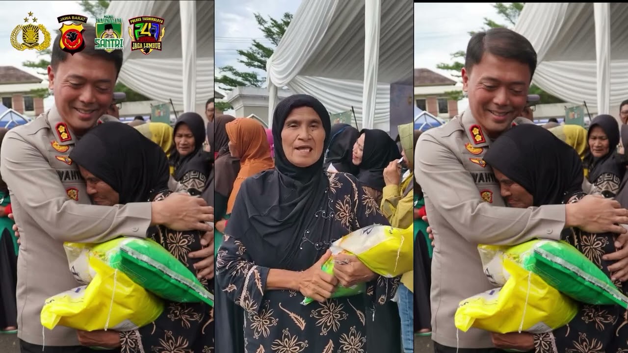 Gerakan Pangan Murah yang digelar oleh Polres Tasikmalaya dipmpin langsung oleh Kapolres Tasikmalaya